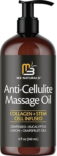 M3 Naturals Anti-Cellulite Massage Oil
