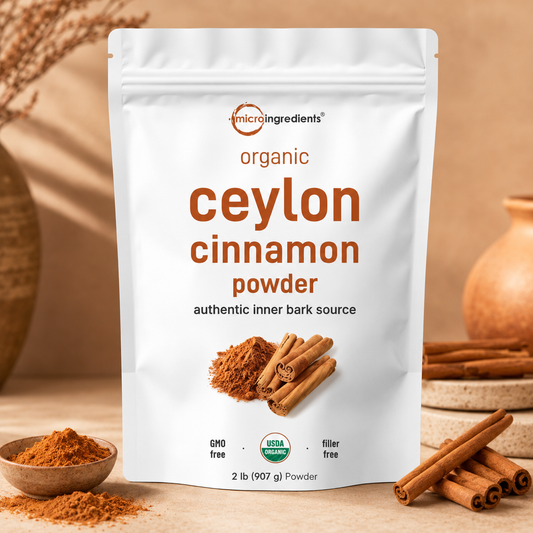 Organic Ceylon Cinnamon Powder | Canela Ceylon Premium para Equilibrio y Ligereza