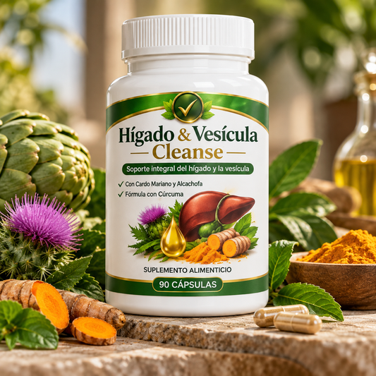 Hígado & Vesícula Cleanse™ | Soporte Hepático y Digestivo 🌿