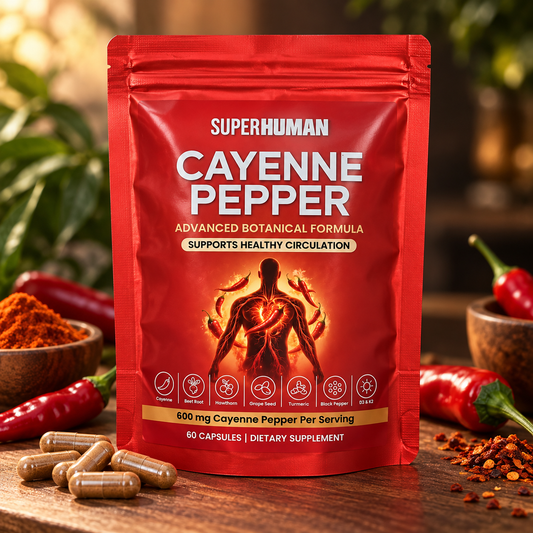 Cayenne Pepper | Apoyo a la Circulación y Vitalidad