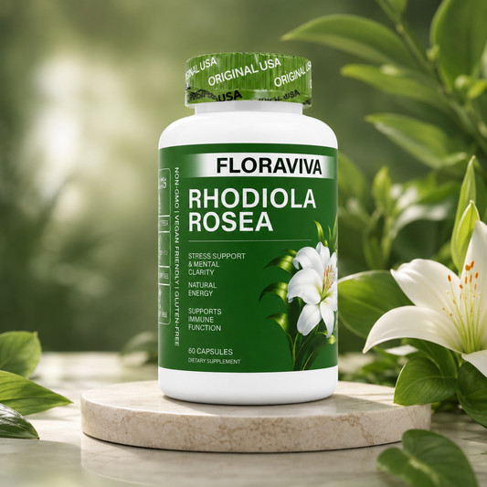 Floraviva Rhodiola Rosea | Energía, Enfoque y Equilibrio Natural