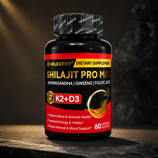 Shilajit Pro Max K2+D3 | Energía, Vitalidad y Bienestar Diario