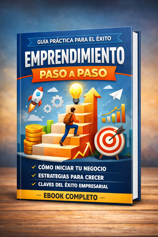 E-BOOK - EMPRENDIMIENTO PASO A PASO