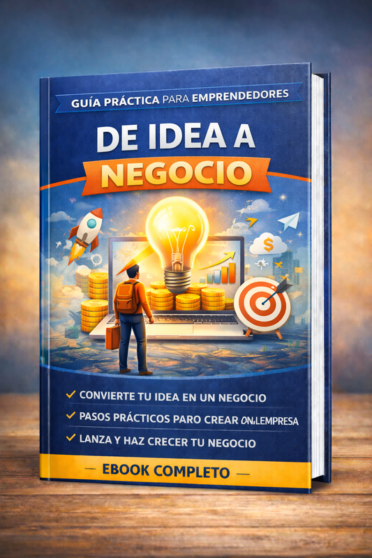 E-BOOK - De idea a negocio