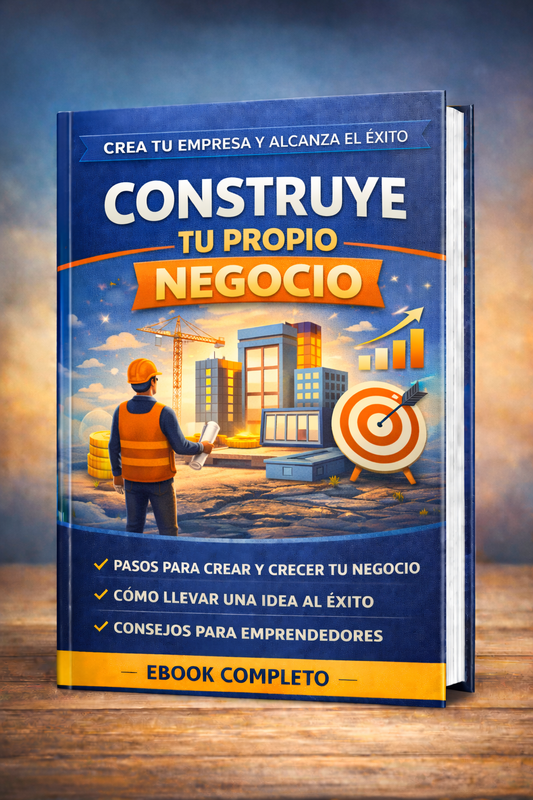 E-BOOK - Construye tu propio NEGOCIO