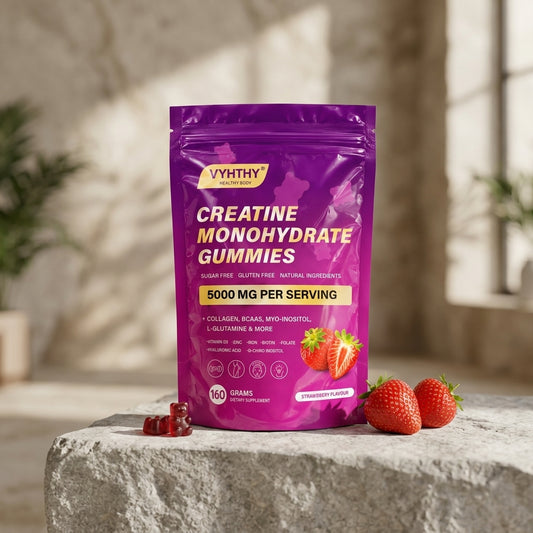 CREATINA EN GOMITAS  | Glúteos Más Firmes, Fuerza y Desarrollo Muscular